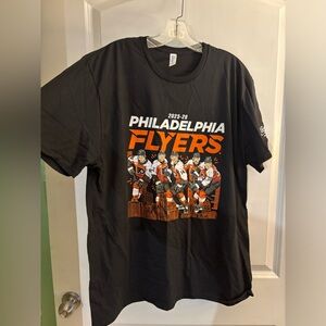 New Philadelphia Flyers Black T-Shirt Sz XL